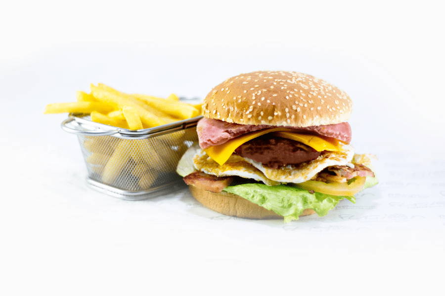 Burguer cerdo completa