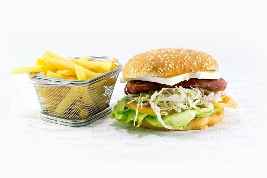 Burguer cerdo fusión