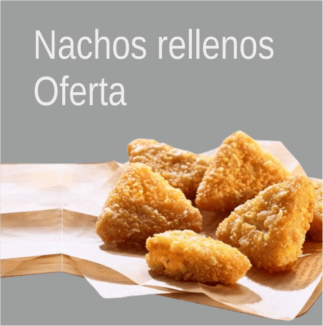 Nachos relleno