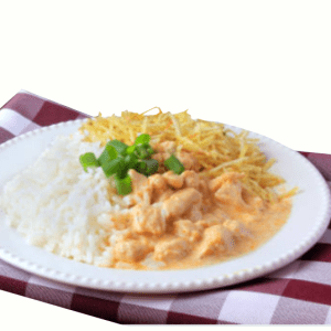 Pechuga de pollo strogonoff